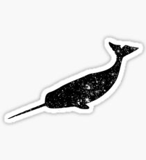 Space Narwhal Sticker