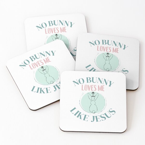 Item preview, No bunny loves me like Jesus designed and sold by reka88.