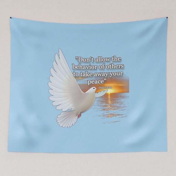 Item preview, Dove of Peace With Message - Version 04 - Color 02 designed and sold by SumarUp.