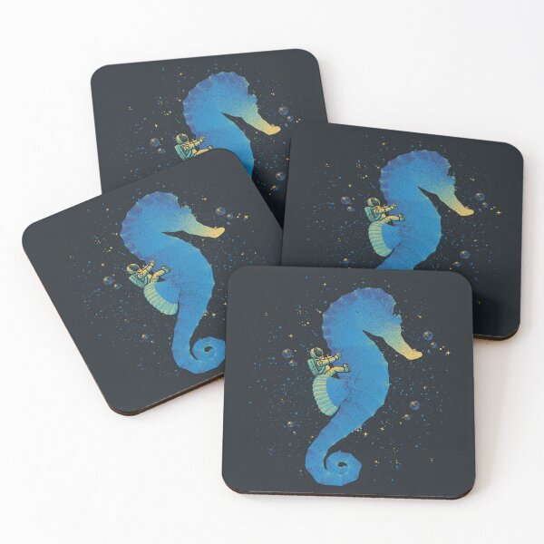 Item preview, Riding a Sea Horse Astronaut by Tobe Fonseca designed and sold by Tobe Fonseca®.