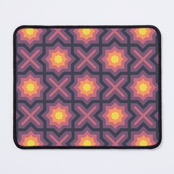 Item preview, Illuminating Blue Nights Abstract Star Pattern designed and sold by PatternSalad.