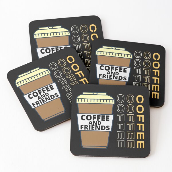 Item preview, Coffee and Friends Make the Perfect Blend Funny Barista designed and sold by Nepaz-Designs.
