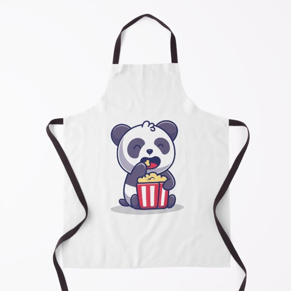 Artikelvorschau, Süßer Panda mit Popcorn entworfen und verkauft von ReydaDesign.
