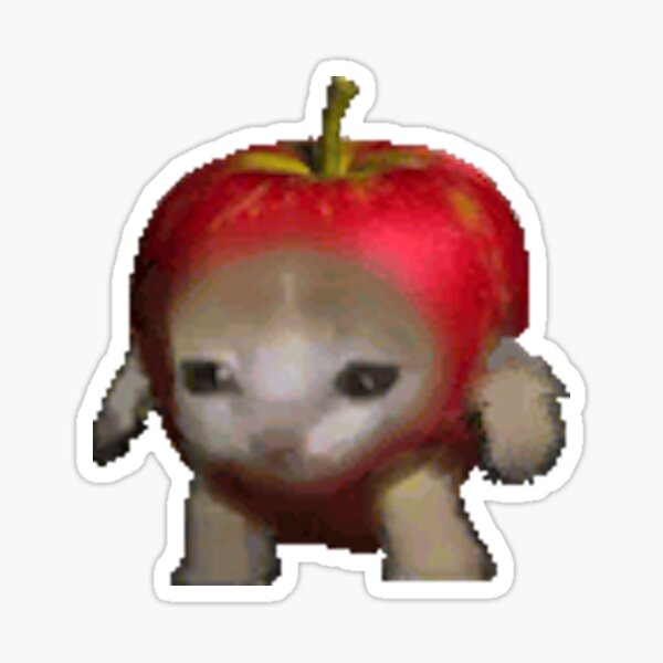 Item preview, Cute Kitten in an Apple Meme Applecatrun designed and sold by 10ecargs.