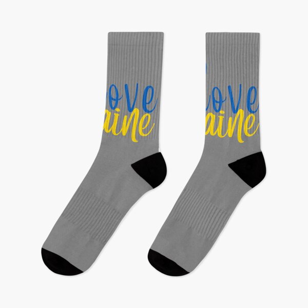 Item preview, I love Ukraine Flag Ukraine Calligraphy blue yellow designed and sold by PepleOfUkraine.