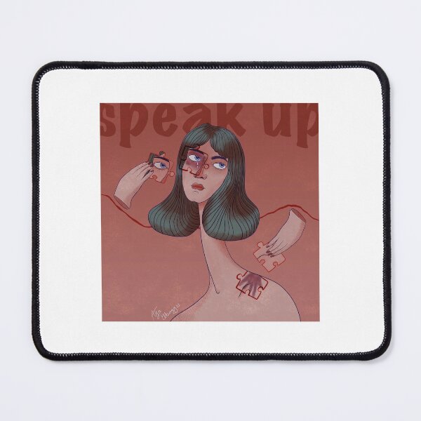 Item preview, Speak up / stop gender violence designed and sold by Borgyart.