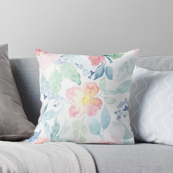 Item preview, Pink & Blue Floral designed and sold by LThomasDesigns.