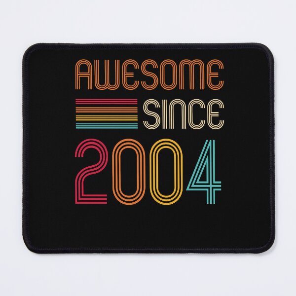Item preview,  Awesome Since 2004 Retro T-Shirt, Birthday 2004,Birthday gift idea for Mom ,Dad & Siblings, Cool gift idea for your familly designed and sold by Tidasse ⭐⭐⭐⭐⭐.