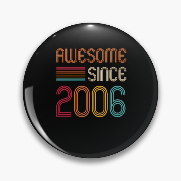 Item preview, Awesome Since 2006 Retro T-Shirt, Birthday 2006,Birthday gift idea for Mom ,Dad & Siblings, Cool gift idea for your familly designed and sold by Tidasse ⭐⭐⭐⭐⭐.