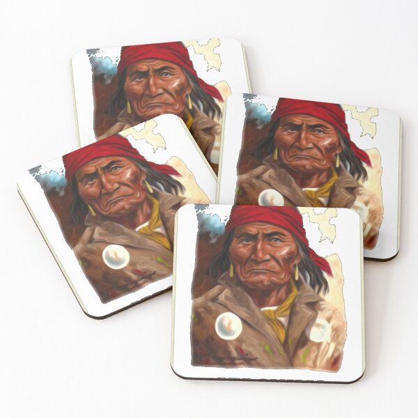 Item preview, NATIVE AMERCIAN INDAIN CHIEF GERONIMO designed and sold by oldwestcowboy.