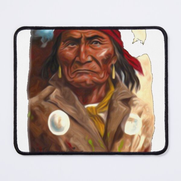 Item preview, NATIVE AMERCIAN INDAIN CHIEF GERONIMO designed and sold by oldwestcowboy.