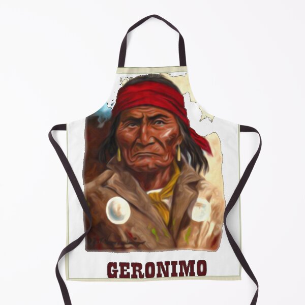 Item preview, NATIVE AMERCIAN INDAIN CHIEF GERONIMO designed and sold by oldwestcowboy.