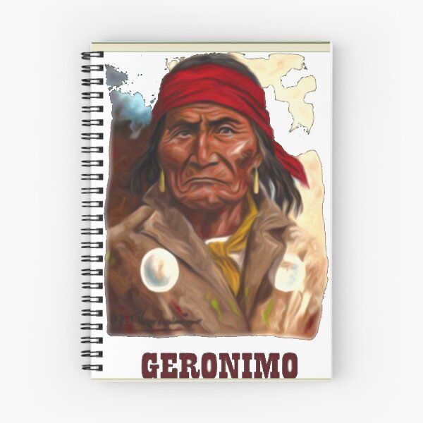 Item preview, NATIVE AMERCIAN INDAIN CHIEF GERONIMO designed and sold by oldwestcowboy.