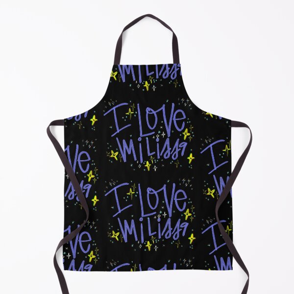 Item preview, I LOVE MILISSA NAME PURPLE designed and sold by GIVENGRACE.ART.