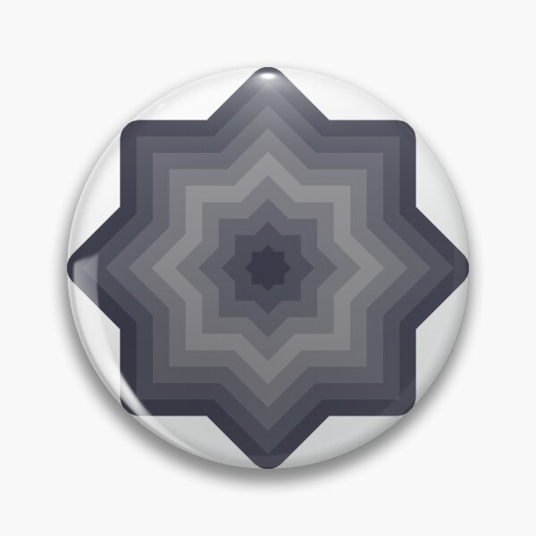 Item preview, Blue Nights Ultimate Grey Abstract Star Pattern designed and sold by PatternSalad.