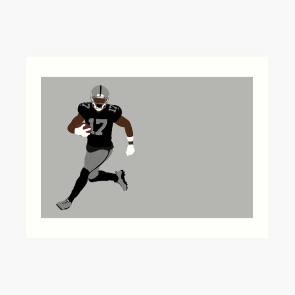 Davante Adams Las Vegas Raiders 27 x 39 Framed Art Jersey Print