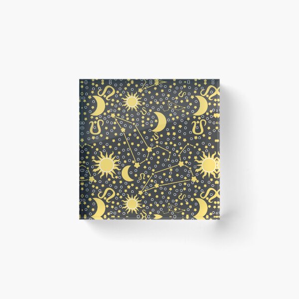 Item preview, Leo sign Pattern Design designed and sold by racharanha.