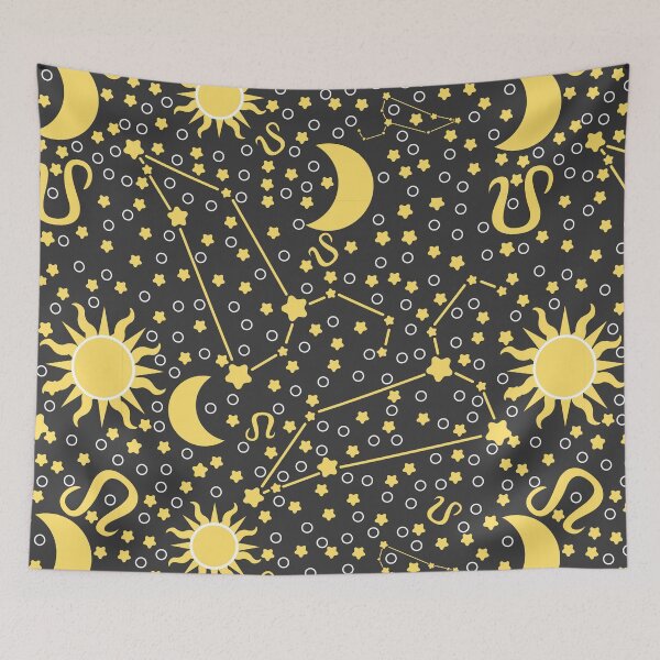 Item preview, Leo sign Pattern Design designed and sold by racharanha.
