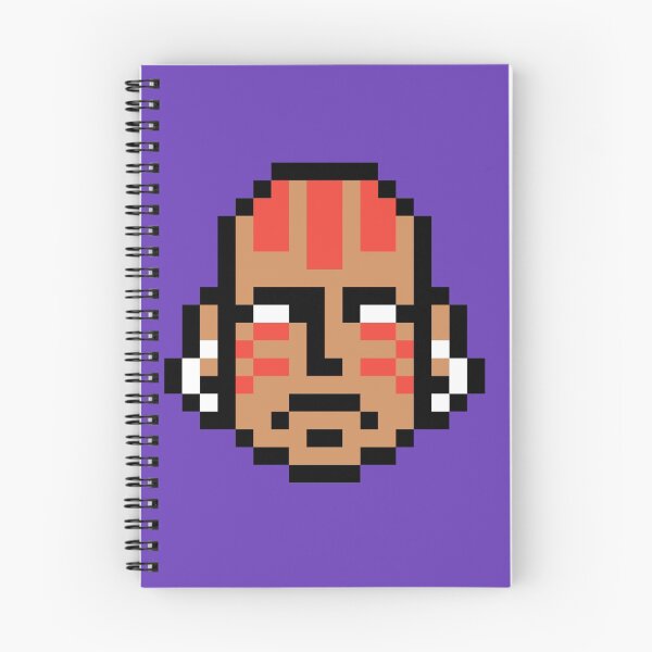 Item preview, Dhalsim 8bit portrait designed and sold by 8bitbaba.