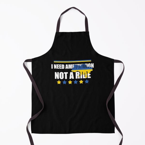 Item preview, I Need Ammunition Not A Ride -Ukrainian President Zelenskyy Quote designed and sold by yoshra.