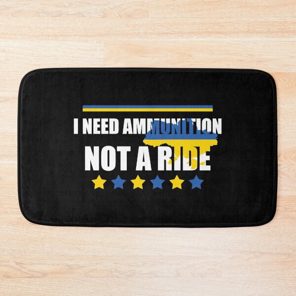 Item preview, I Need Ammunition Not A Ride -Ukrainian President Zelenskyy Quote designed and sold by yoshra.