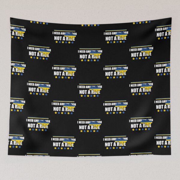 Item preview, I Need Ammunition Not A Ride -Ukrainian President Zelenskyy Quote designed and sold by yoshra.
