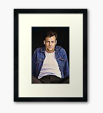 Sexy Silver Fox Framed Print