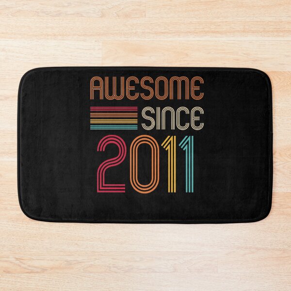 Item preview, Awesome Since 2011 Retro T-Shirt, Birthday 2011,Birthday gift idea for Mom ,Dad & Siblings, Cool gift idea for your familly designed and sold by Tidasse ⭐⭐⭐⭐⭐.