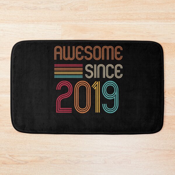Item preview,  Awesome Since 2019 Retro T-Shirt, Birthday 2019,Birthday gift idea for Mom ,Dad & Siblings, Cool gift idea for your familly designed and sold by Tidasse ⭐⭐⭐⭐⭐.