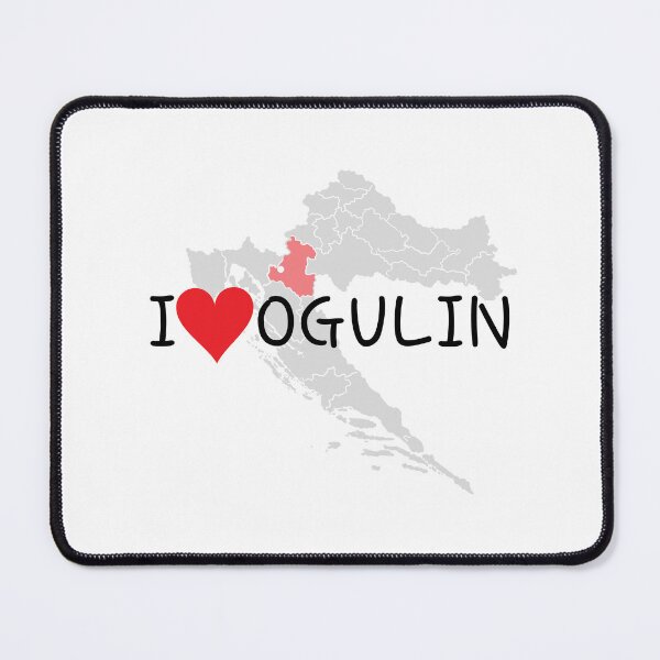 Item preview, "I Love Ogulin" designed and sold by MC Art Studio.