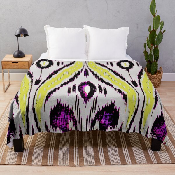 Item preview, Uzbek Ikat floral designs ikat patterns, Uzbek Ikat designs designed and sold by LeFabriqueOuz.