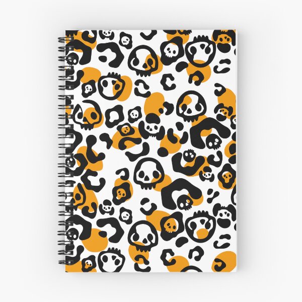 Item preview, Skull leopard print orange designed and sold by Tonickay.