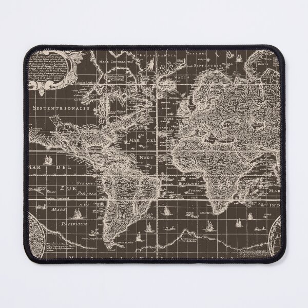 Item preview, Antique Map of the World designed and sold by ind3finite.