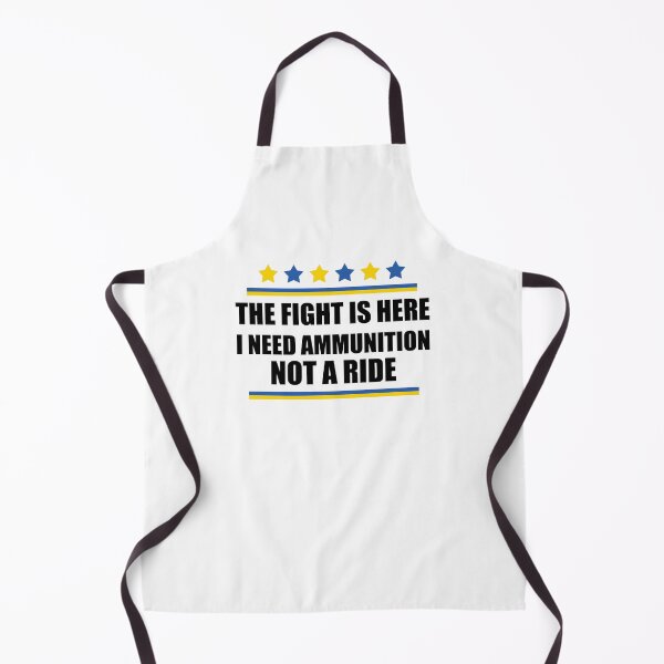 Item preview, The Fight Is Here I Need Ammunition Not A Ride -Ukrainian President Zelenskyy Quote designed and sold by yoshra.