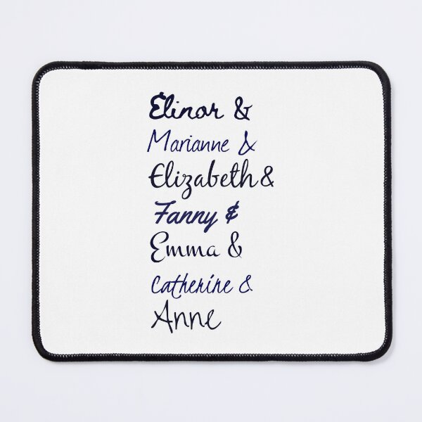 Item preview, Austen Heroines designed and sold by Capputeeno.