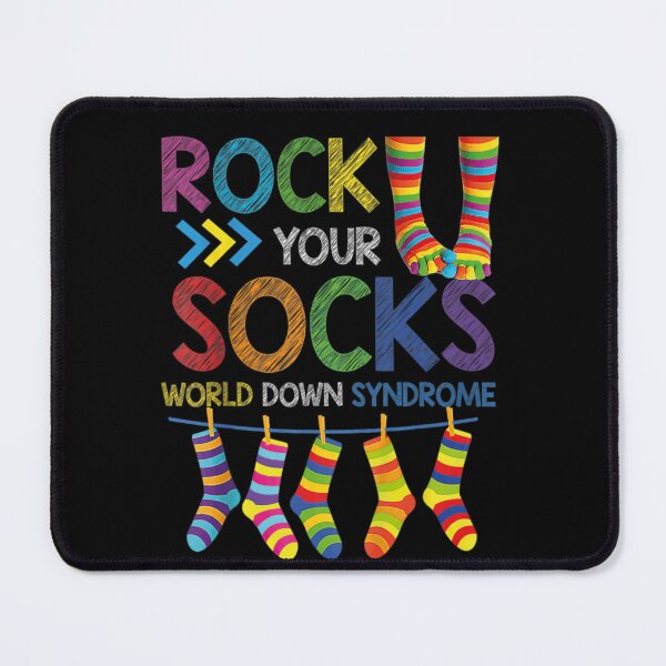 Item preview, World Down Syndrome Day T Shirt Rock Your Socks Awareness designed and sold by laura-arcand.