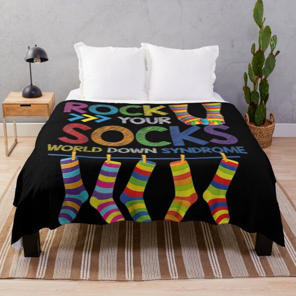 Item preview, World Down Syndrome Day T Shirt Rock Your Socks Awareness designed and sold by laura-arcand.