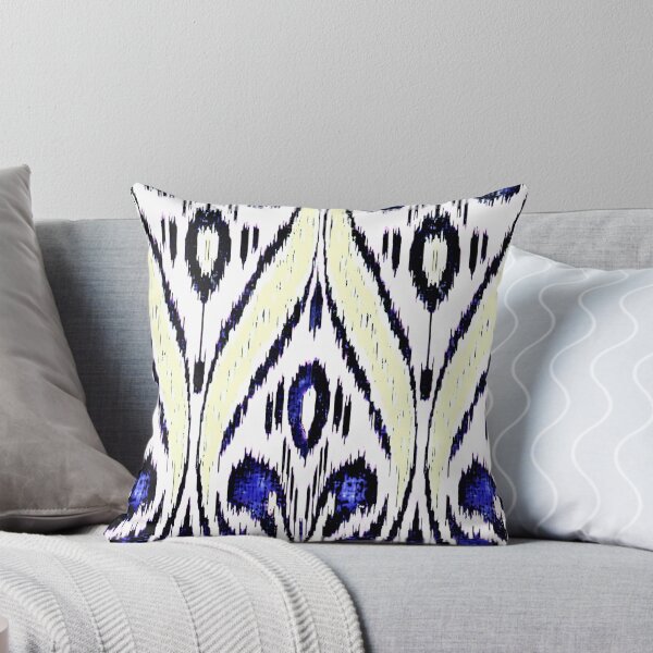 Artikelvorschau, Usbekische Ikat-Blumenmuster, Ikat-Muster, usbekische Ikat-Designs entworfen und verkauft von LeFabriqueOuz.