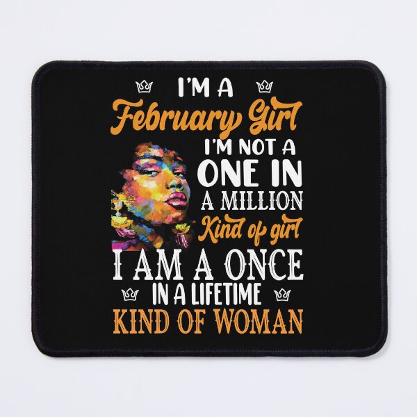 Item preview, I'm A February birthday gifts Girl Black Women, Queen, kind of Woman, Virgo Libra designed and sold by FARESS-GENTLE.