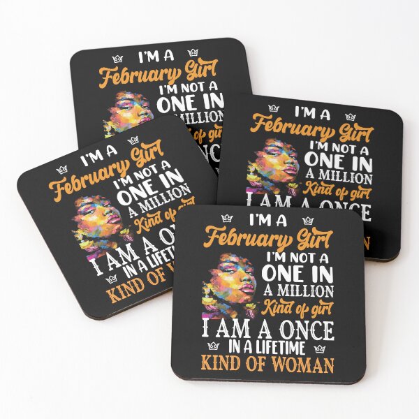 Item preview, I'm A February birthday gifts Girl Black Women, Queen, kind of Woman, Virgo Libra designed and sold by FARESS-GENTLE.