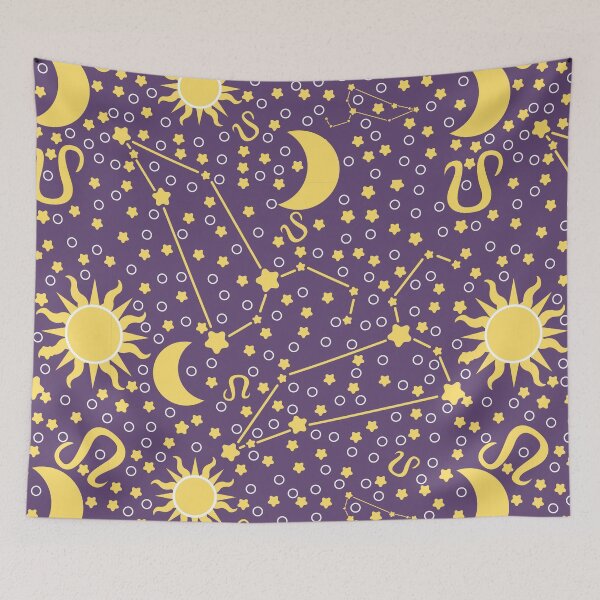 Item preview, Leo sign Pattern Design designed and sold by racharanha.