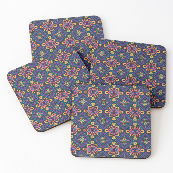Item preview, Great tribal pattern in colours designed and sold by TheHotIgloo.