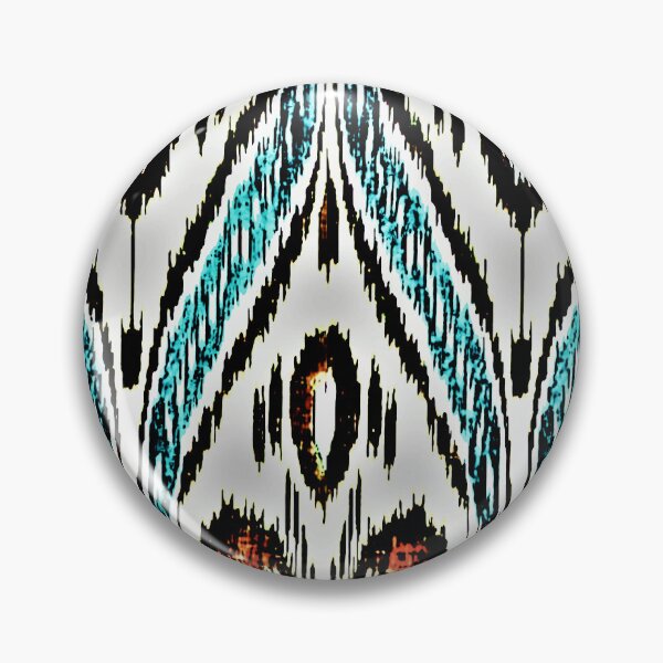 Artikelvorschau, Usbekische Ikat-Blumenmuster, Ikat-Muster, usbekische Ikat-Designs entworfen und verkauft von LeFabriqueOuz.
