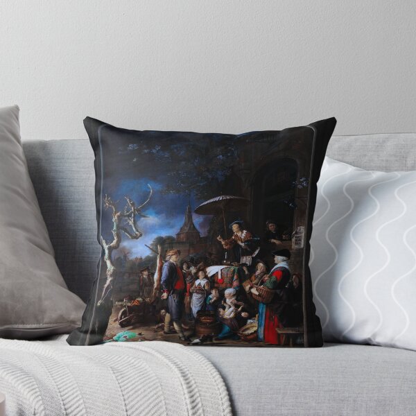 Item preview, Le Charlatan by Gérard Dou Remastered Xzendor7 Classical Art Old Masters Reproductions designed and sold by Xzendor7 Digital Art Creations.