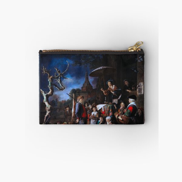 Item preview, Le Charlatan by Gérard Dou Remastered Xzendor7 Classical Art Old Masters Reproductions designed and sold by Xzendor7 Digital Art Creations.