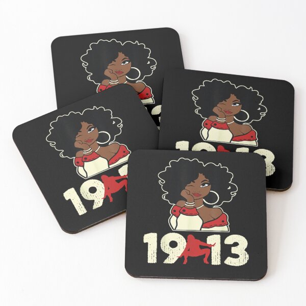 Item preview, Delta Women Devastating Diva Sigma Afro Hair Hand Sign Theta designed and sold by laura-arcand.