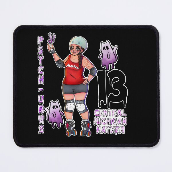 Item preview, Psych-ubus designed and sold by Central Michigan Mayhem.