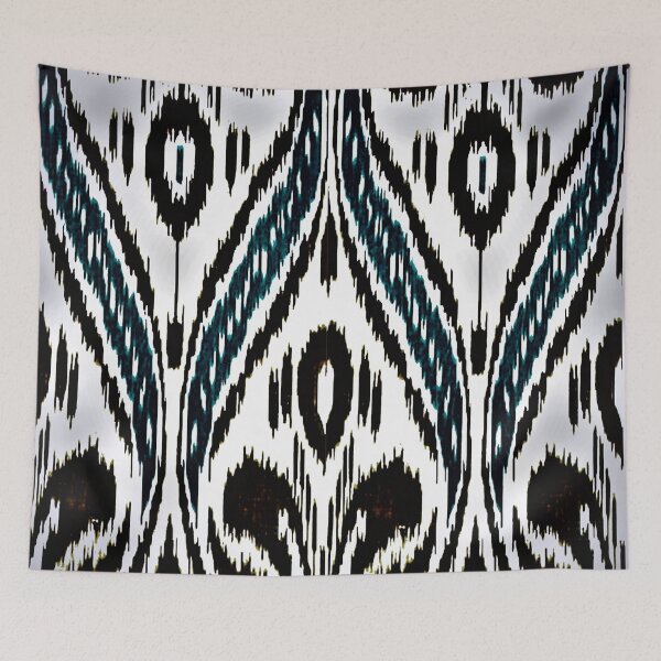 Item preview, Uzbek Ikat floral designs ikat patterns, Uzbek Ikat designs designed and sold by LeFabriqueOuz.