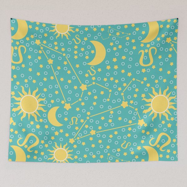 Item preview, Leo sign Pattern Design designed and sold by racharanha.