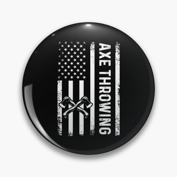 Item preview, Axe Throwing USA American Flag Patriotic Hatchet designed and sold by StrongShirts.